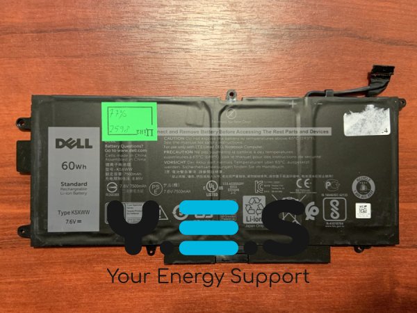 Акумулятор для Dell Latitude 5285/5289/L3180/7390 2-in-1 (K5XWW/71TG4/725KY/CFX97/0N18GG)