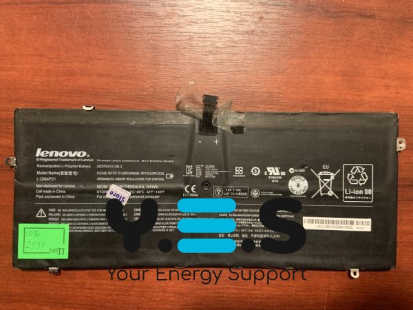 Акумулятор Lenovo L12M4P21/L13S4P21 (знос 30%) для Lenovo Y50-70AM-IFI, Y50-70AS-ISE, Yoga 2 Pro 13