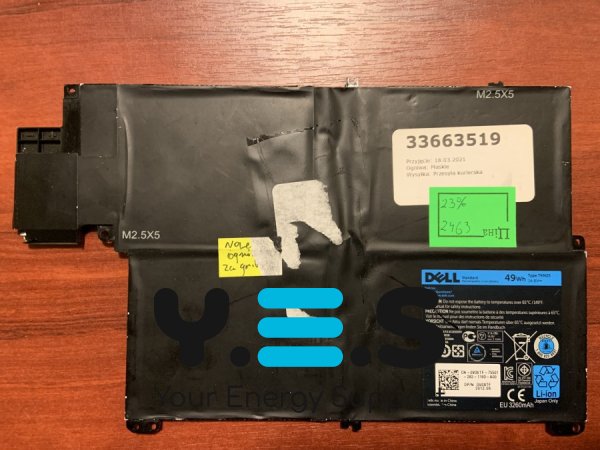 Акумулятор для ноутбука Dell Inspiron 13z 5323, Vostro V3360/3360 (TKN25/0V0XTF/V0XTF/TRDF4)