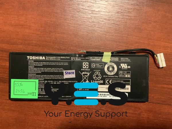Акумулятор Toshiba PA5209U-1BRS (P000627450), знос 55% для Satellite L10W, L15W, L10W-C, L15W-B1302, Radius 11 L10W-C-10E