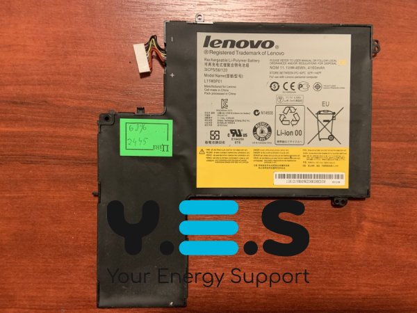 Акумулятор Lenovo L11M3P01 (2445), знос 68% для IdeaPad U310/U410, ThinkPad S5/S5-S531/S531