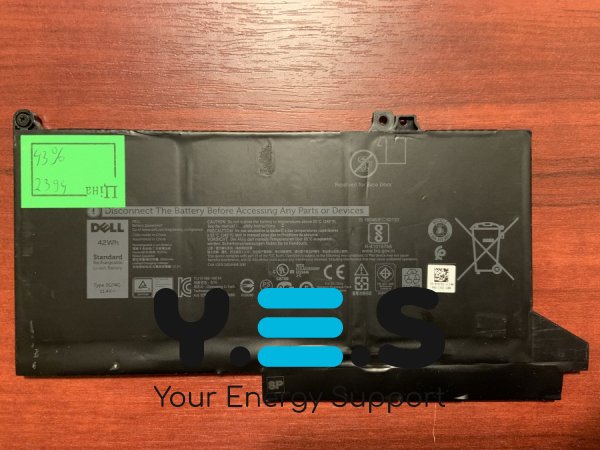 Акумулятор DELL OG74G (знос 43%), б/в, для Latitude 7280/7290/7380/7390/7480/7490/12-7000/13-7000/14-7000 Original