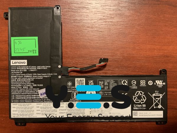 Акумулятор Lenovo L19M2PF1 (знос 4%) для IdeaPad 1-14IGL05 / 1-11IGL05, L19C2PF1/L19L2PF1 Original