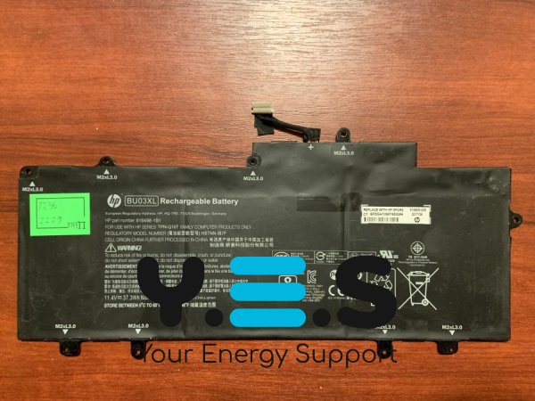 Акумулятор BU03XL для HP Chromebook 14-AK000NF (TPN-Q167, HSTNN-IB7F, 816498) 2229mAh 12%