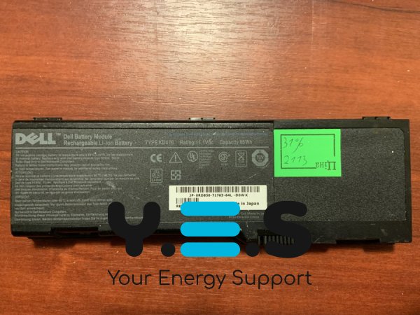 Акумулятор DELL KD476 (знос 31%) для Inspiron 6400/E1501/E1505/1501, Latitude 131L, Vostro 1000