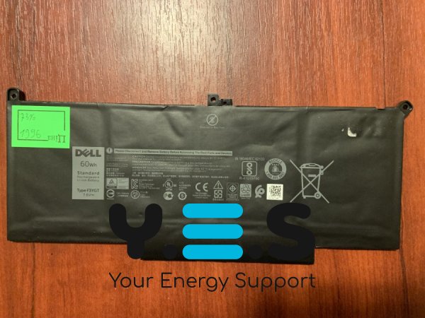 Акумулятор DELL F3YGT (знос 73%) для Latitude 7280/7290/7380/7390/7480/7490/E7280/E7290/E7380/E7480; коди F3YGT, 2X39G, DM3WC, 0DM3WC, DJ1J0, 451-BBZL, PGFX4, ONFOH