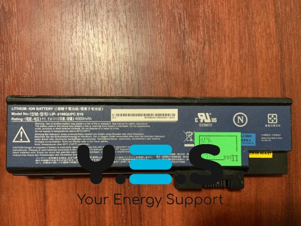 Акумулятор ACER LIP-6198QUPC SY6 для Aspire 3660/5600/5620/5670/7000, TravelMate 5600 (знос 18%)