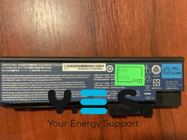 Акумулятор для ноутбуків Acer (знос 30%) 1856 ACER UR18650Y-2-QC236 TravelMate 5600 Aspire 3660/5600/5620/5670/7000