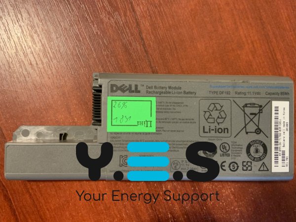 Акумулятор Dell DF192 (знос 26%) для Latitude D820/D830/D531/D531N, Precision M65/M4300 Original
