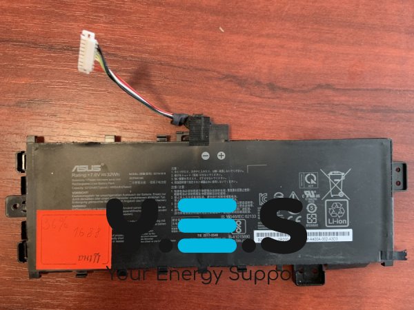 Акумулятор для ноутбука ASUS B21N1818 (знос 36%) для X712DA/DK/EA/EQ/FA/FB/JA/X712 та VivoBook 15/17 сумісний з 0B200-03190400/0B200-03350500/0B200-03450500, BNE8, 2ICP6/6B/2 BnE8