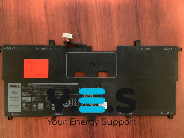 Акумулятор NNF1C/HMPFH 7.6V 4000mAh для Dell XPS 13 9365, знос 77% (1550)