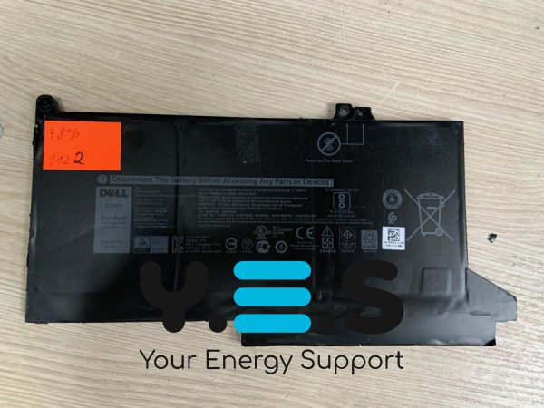 Акумулятор DELL OG74G (знос 78%) б/в для Latitude 7280/7290/7380/7390/7480/7490 12/13/14 7000, E7280/E7380/E7480/E7290/E7390/E7490