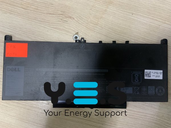 Акумулятор Dell J60J5 (знос 57%) для Latitude E7260/E7270/E7470/E7474 (R1V85, MC34Y, 242WD)