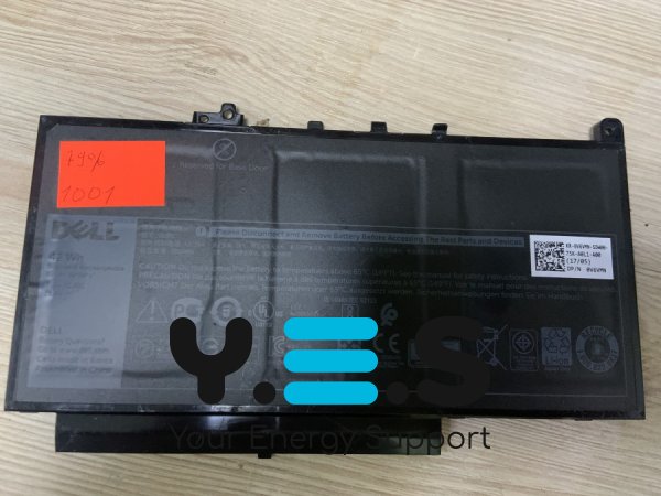 Акумулятор 7CJRC для Dell Latitude E7270/E7470, знос 79% (PDNM2/579TY/F1KTM/V6VMN)