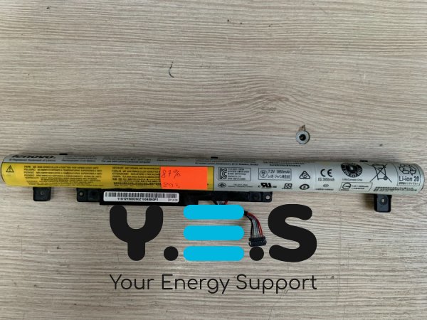 Акумулятор Lenovo L13S4A61 (знос 87%, б/в) для Lenovo IdeaPad Flex 2-14, Flex 2-15
