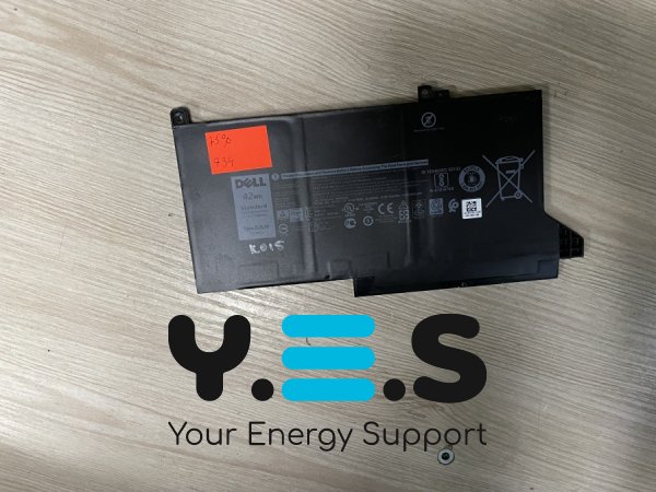 Акумулятор Dell DJ1J0 (знос 75%, б/у) для Latitude 7280/7290/7380/7390/7480/7490 (12/13/14 7000)