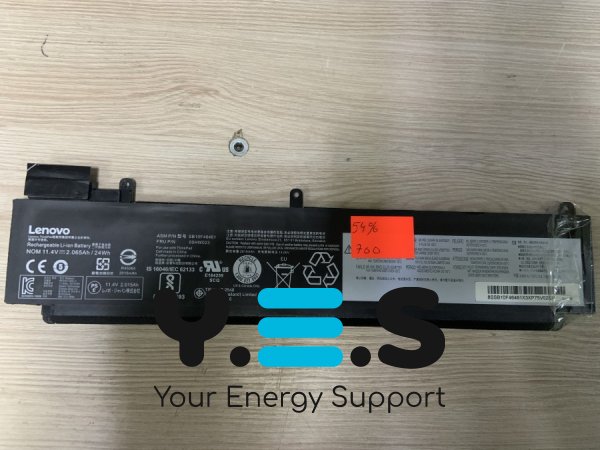 Акумулятор Lenovo 00HW023 (знос 54%) для ThinkPad T460S, T470S; сумісний 00HW022/00HW038