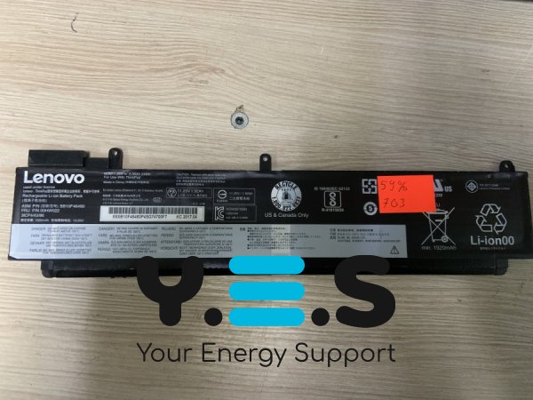 Акумулятор 00HW023 для Lenovo ThinkPad T460S, T470S (сумісний 00HW022/00HW041), знос 59% Original