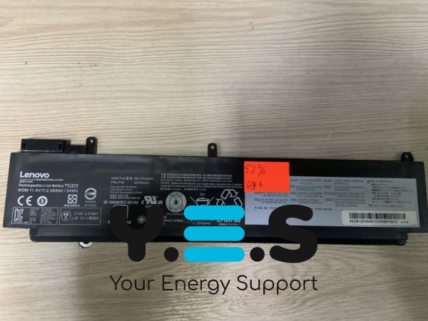 Акумулятор 00HW023 (знос 52%) для Lenovo ThinkPad T460S, T470S; сумісний 00HW022/00HW023/00HW035