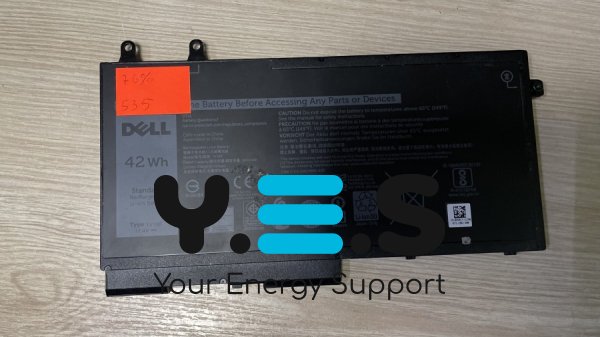 Акумулятор DELL 1V1XF (знос 76%) для Latitude 5400/5500, Precision 3540, Inspiron 2‑in‑1 7590/7591/7791, коди 4GVMP/R8D7N/9JRYT/RF7WM/X77XY/C5GV2/MCV1G