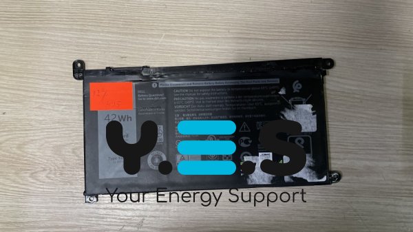 Акумулятор 51KD7 для DELL Latitude 5285/5289/L3180/7390 2-in-1, Chromebook 3180/3189/11 3180/11 3189/5190/11 3181 2-in-1, Li-Polymer 3 комірки (знос 12%)