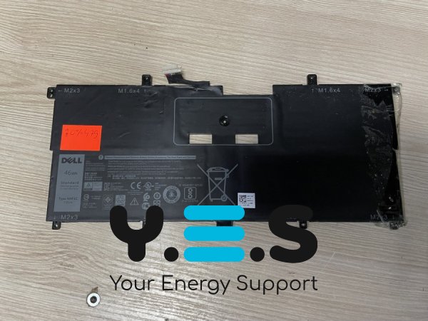 Акумулятор NNF1C/HMPFH для Dell XPS 13 9365, 7.6V 4000mAh, знос 70% Original