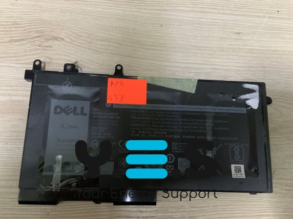 Акумулятор DELL 3DDDG (03VC9Y/O3VC9Y), знос 78%, для Latitude 15 3520/3530, E5280/E5480/E5580/E5590/E5591