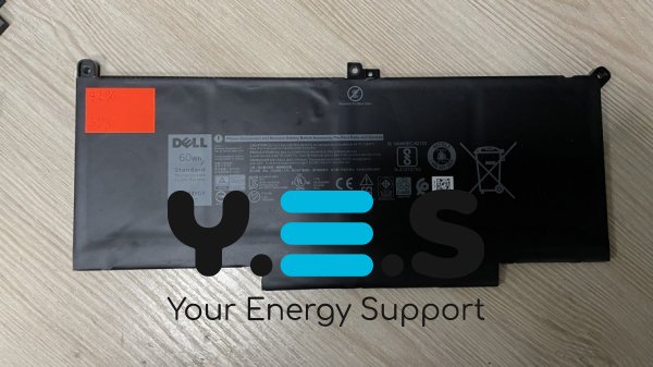 Акумулятор Dell F3YGT (знос 72%) для Latitude 7280/7290/7380/7390/7480/7490, E7280/E7290/E7380/E7480 Original