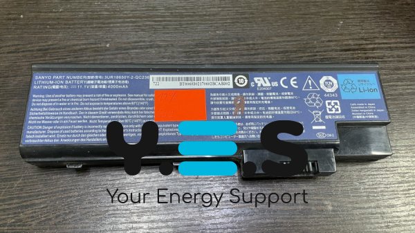 Акумулятор ACER SQU-525 (знос 17%) для Aspire 7000/3660/5600/5670/9300/9400, TravelMate 2300/4220/5110 (LCBTP03003, LIP-4084QUPC, BT.T5005.001, BT00604007, 10268468)