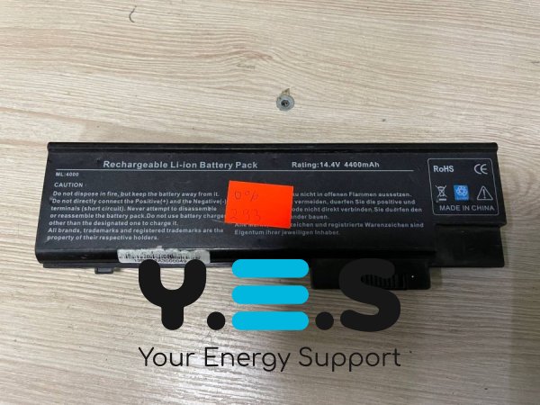 Акумулятор ACER CGR-B18B5AE (знос 0%, б/у) для Aspire 1411/1412/1413/3000/3001LC та сумісних моделей
