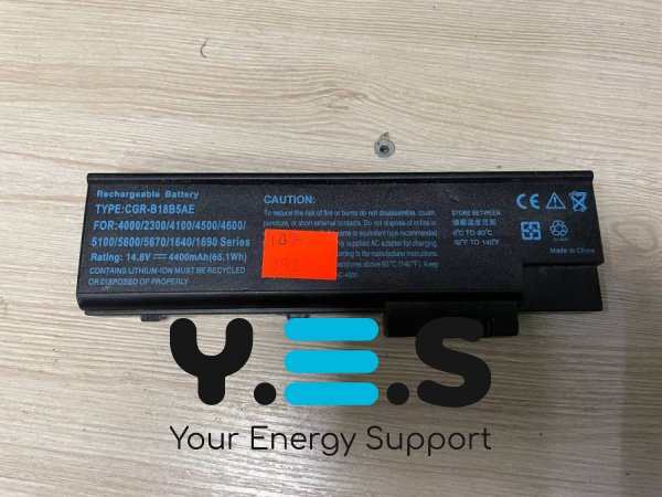 Акумулятор ACER CGR-B18B5AE для Aspire 1411/1412/1413/3000/3001LC (б/у, знос 10%)