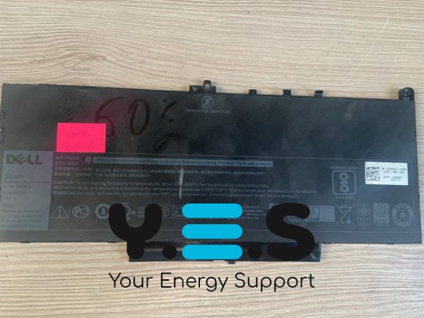 Акумулятор J60J5 (знос 61%) для Dell Latitude E7260/E7270/E7470, б/у (R1V85/MC34Y/242WD)