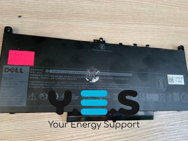 Акумулятор J60J5 74% знос для Dell Latitude E7260/E7270/E7470 (R1V85 MC34Y 242WD) б/у