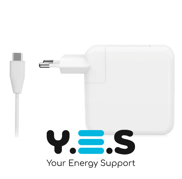 USB‑C блок живлення 100W для MacBook Pro 13–15" (2016–2023) і MacBook Air 13–15" (2018–2024)