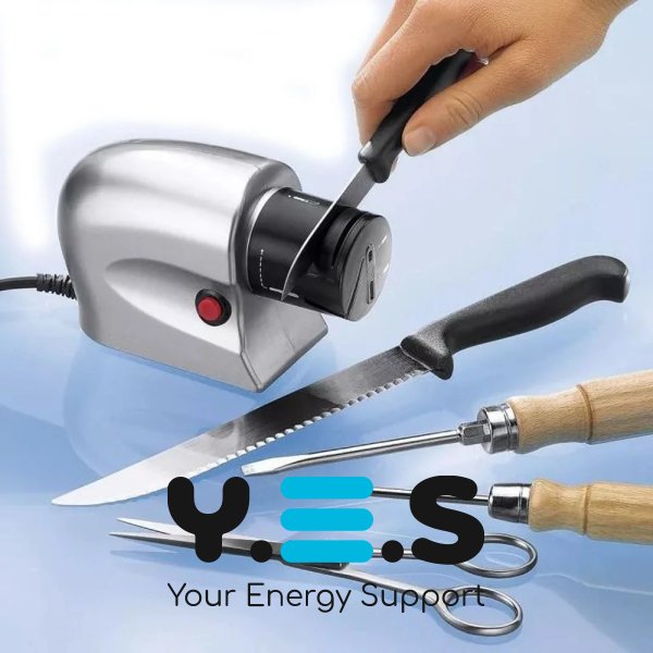 Електрична точилка для ножів Lucky Home Electric Knife Sharpener — швидке й точне заточування