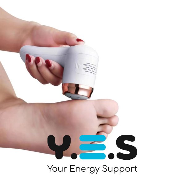Бездротова електропемза для ніг Foot Grinder Y2023-1, USB-зарядка