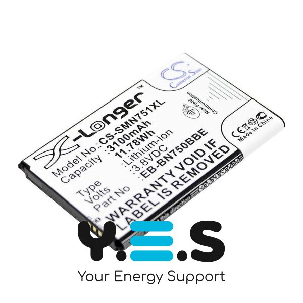 Акумулятор Samsung EB-BN750BBE (NFC) 3100 mAh для Galaxy Note 3 Neo X-Longer CS-SMN751XL