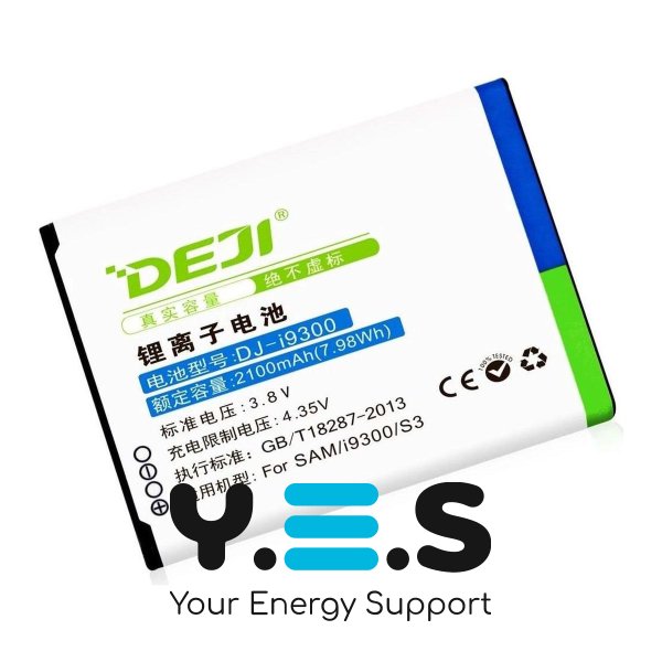 Акумулятор DEJI Samsung EB-L1G6LLU для Galaxy S3 GT-i9300/GT-i9305 2100 mAh