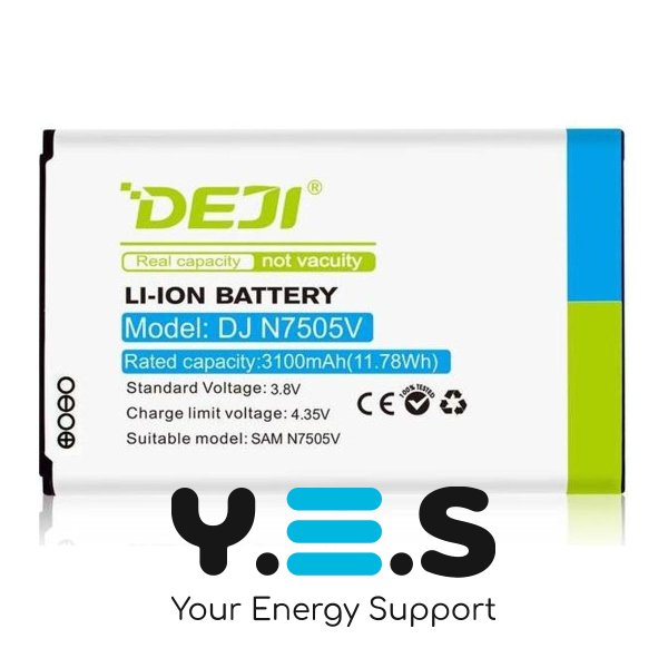 Акумулятор DEJI Samsung EB-BN750BBC для Galaxy Note 3 Neo SM-N750/SM-N7502 3100 mAh
