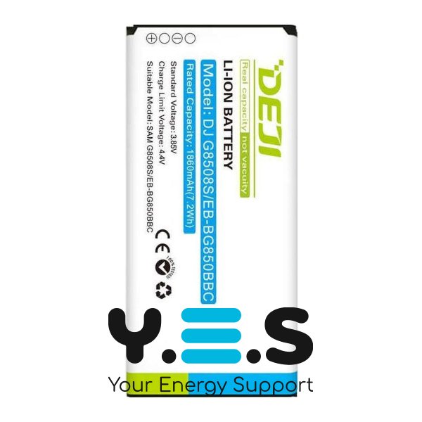 Акумулятор DEJI Samsung EB-BG850BBE для Galaxy Alpha SM-G850/SM-G8508 1860 mAh