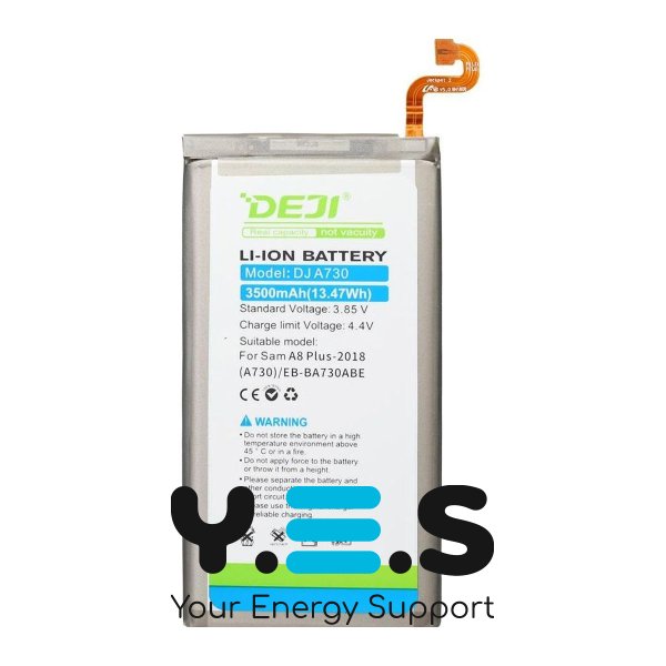 Акумулятор DEJI Samsung EB-BA730ABE для Galaxy A8 Plus (2018) SM-A730F 3500 mAh