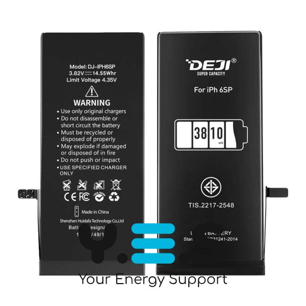 Посилений акумулятор DEJI 3810 mAh для iPhone 6s Plus (A1634/A1687/A1690/A1699)
