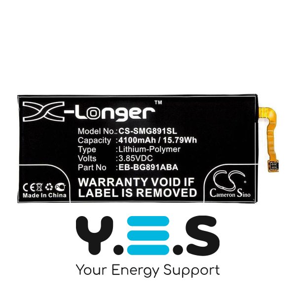Акумулятор Samsung EB-BG891ABA 4100 mAh для Galaxy S7 Active SM-G891 (X-Longer CS-SMG891SL)