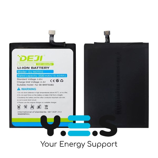 Акумулятор DEJI EB-BN970ABU для Samsung Galaxy Note 10 SM-N970F, 3500 мА·год