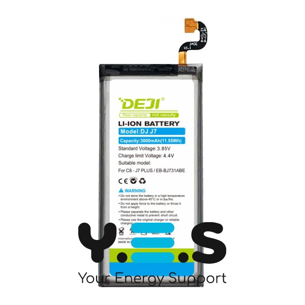 Акумулятор DEJI EB-BJ731ABE для Samsung Galaxy J7 Plus SM-J701, 3000 мА·год