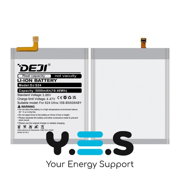 Акумулятор DEJI EB-BS928ABY для Samsung Galaxy S24 Ultra SM-S928, 5000 мА·год