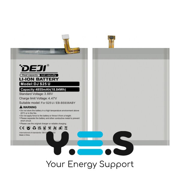 Акумулятор DEJI EB-BS938ABY для Samsung Galaxy S25 Ultra SM-S938, 4855 mAh
