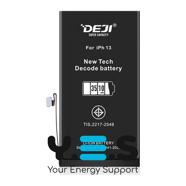 Адаптивний акумулятор DEJI 3510 mAh для iPhone 13 — визначається iOS, без прошивки