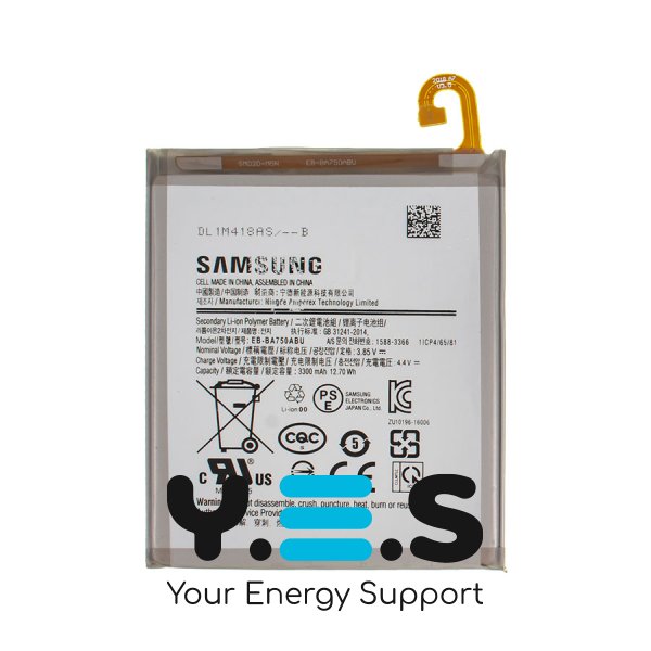 Акумулятор для Samsung Galaxy A10/A7/M10 (2018) SM-A105/SM-M105/SM-A750 EB-BA750ABU 3300mAh 3.85V Original