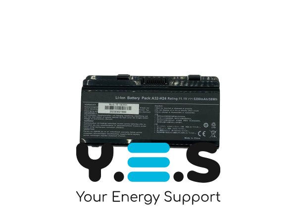Акумулятор для ноутбука Hasee A32-H24 Elegance A300 11.1V 5200mAh Black OEM